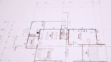 einzelheiten des architekturentwurfs, bauplan des hauses