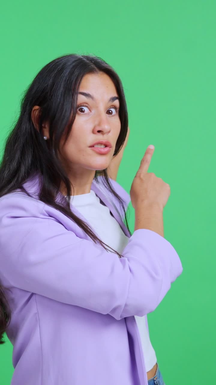 Business woman scolding colleagues about bad results