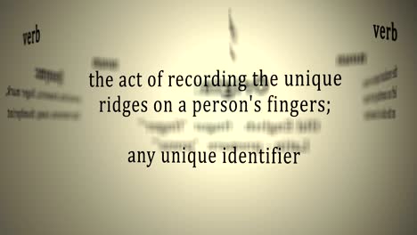 definition: fingerprint