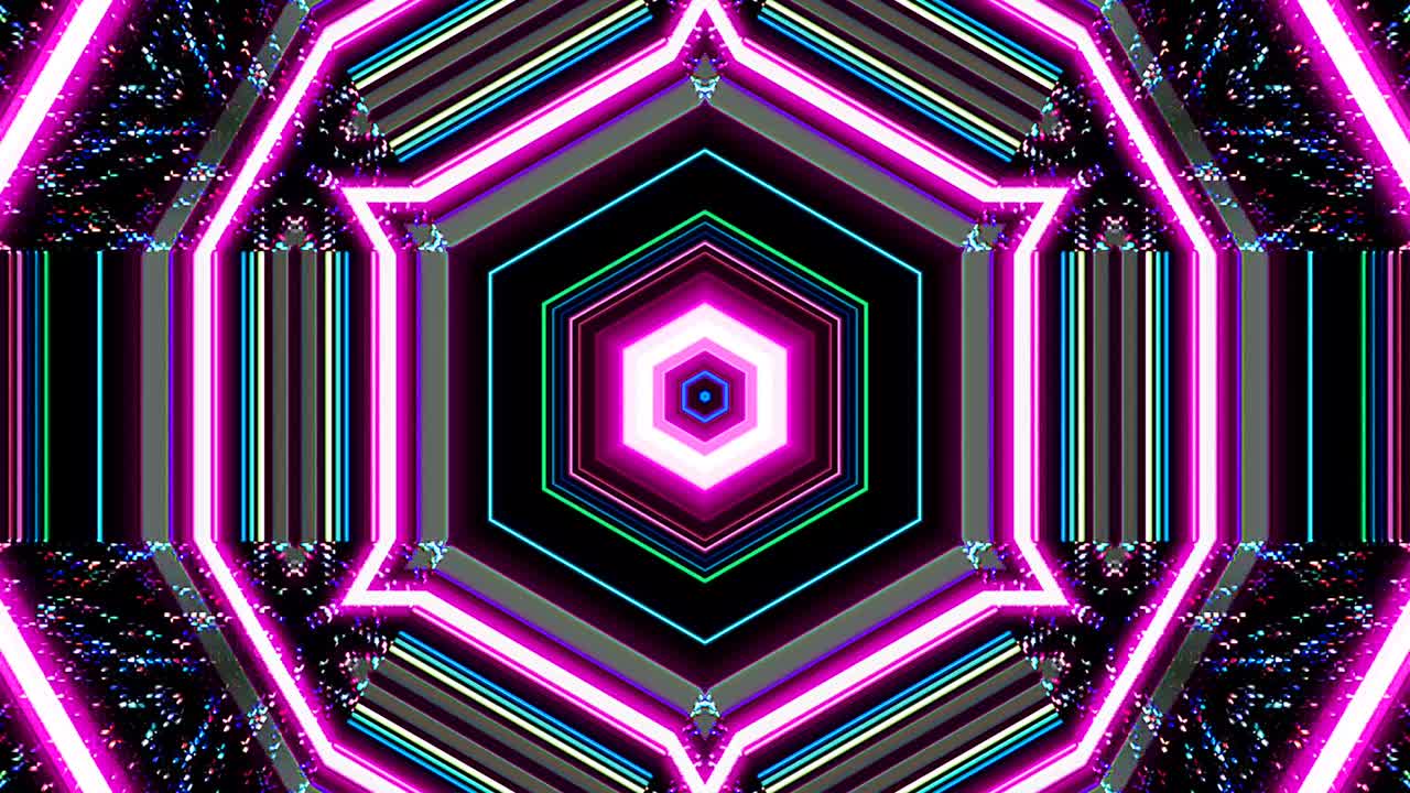 fondo negro. para el espectáculo, coloridos adornos brillantes. forma redonda