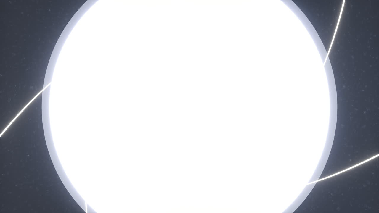 el túnel de giro blanco, renderización en 3d.