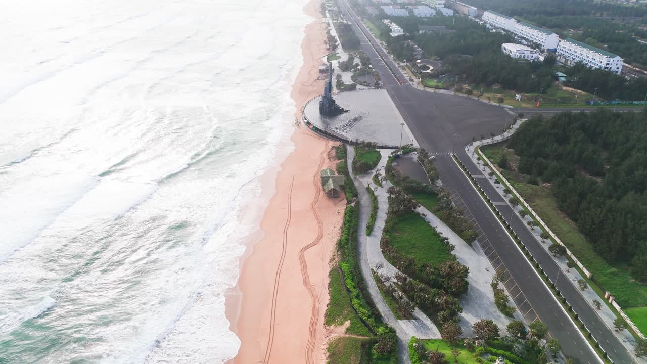 Aerial View of the symbol of Tuy Hoa.