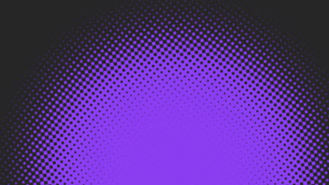 purple and black halftone image with circular shape