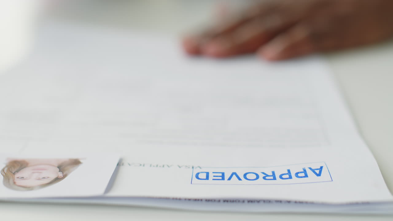 Visa Application Being Approved
