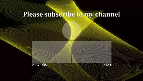 cool stylish end card ending screen motion graphics