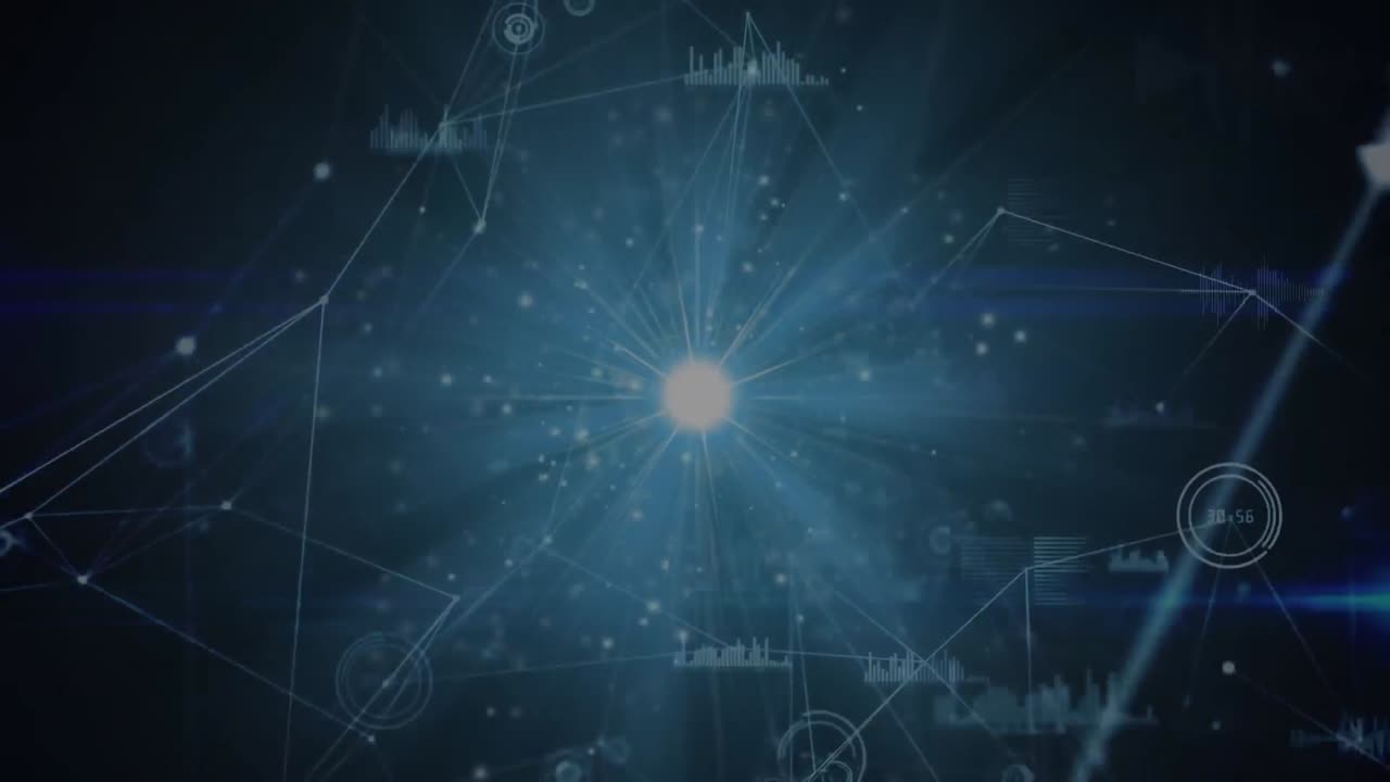 라이트 스 ⁇ 을 통한 연결 네트워크의 애니메이션