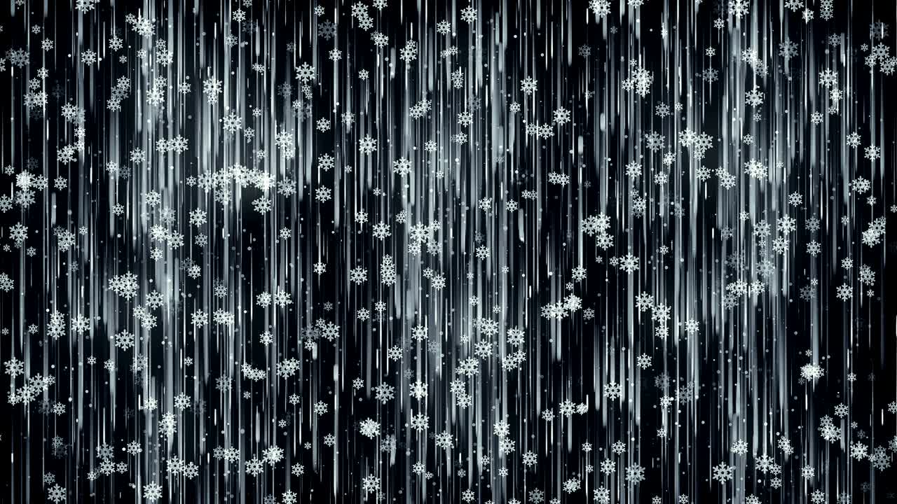 partículas de nieve de fondo blanco