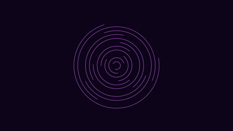 a black and white circular pattern with intricate interconnected lines creating a central white circle, evoking a mesmerizing and geometric design