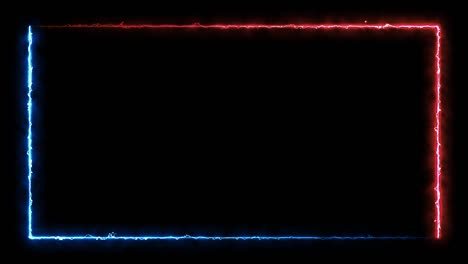 an animated frame simulation of an electric discharge or lightning