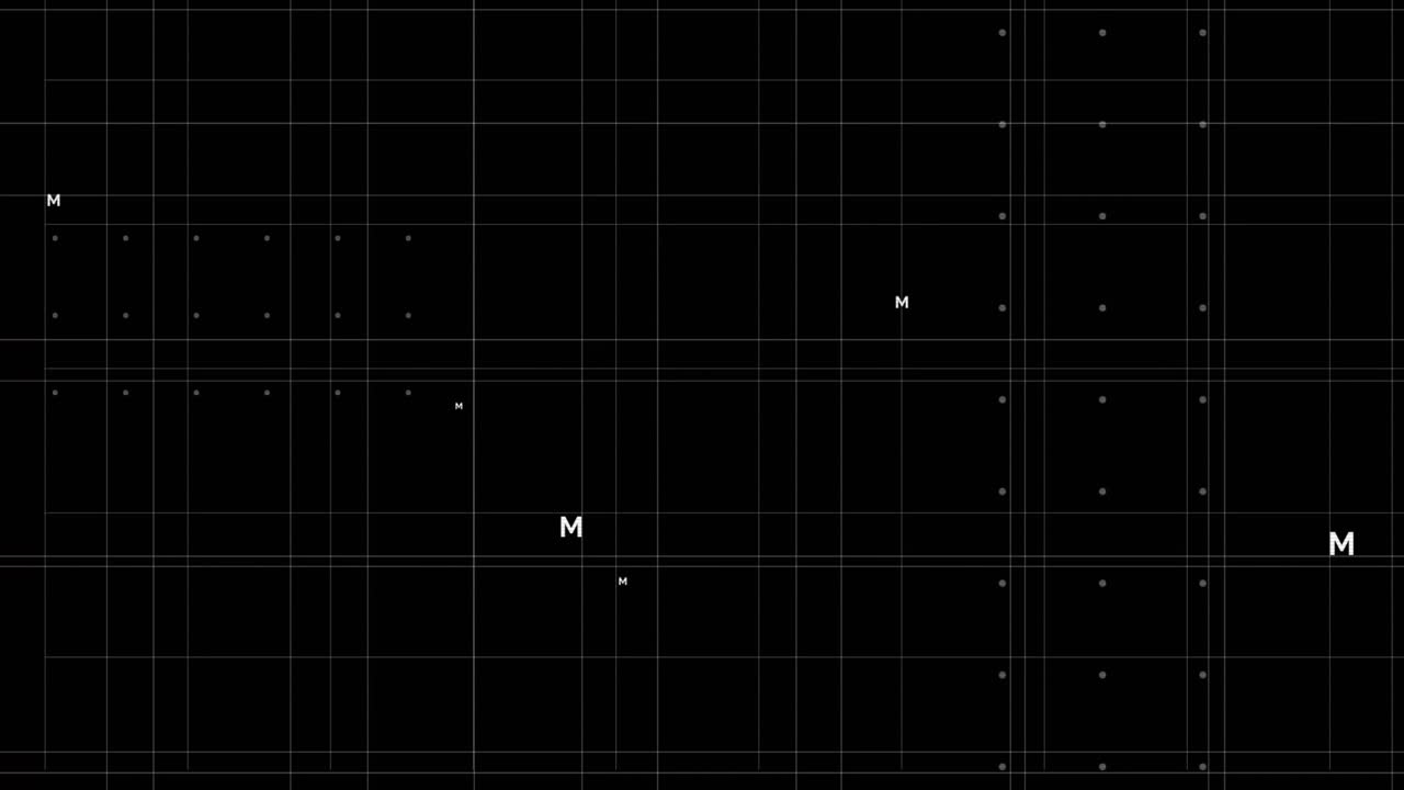 Letter X appearing triggers red overlay sliding then code fading, formulas accumulating in analysis