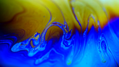 colors in motion, liquid effect, soap bubbles