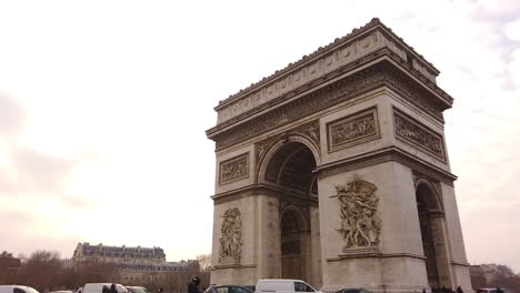 parís, arco del triunfo, francia