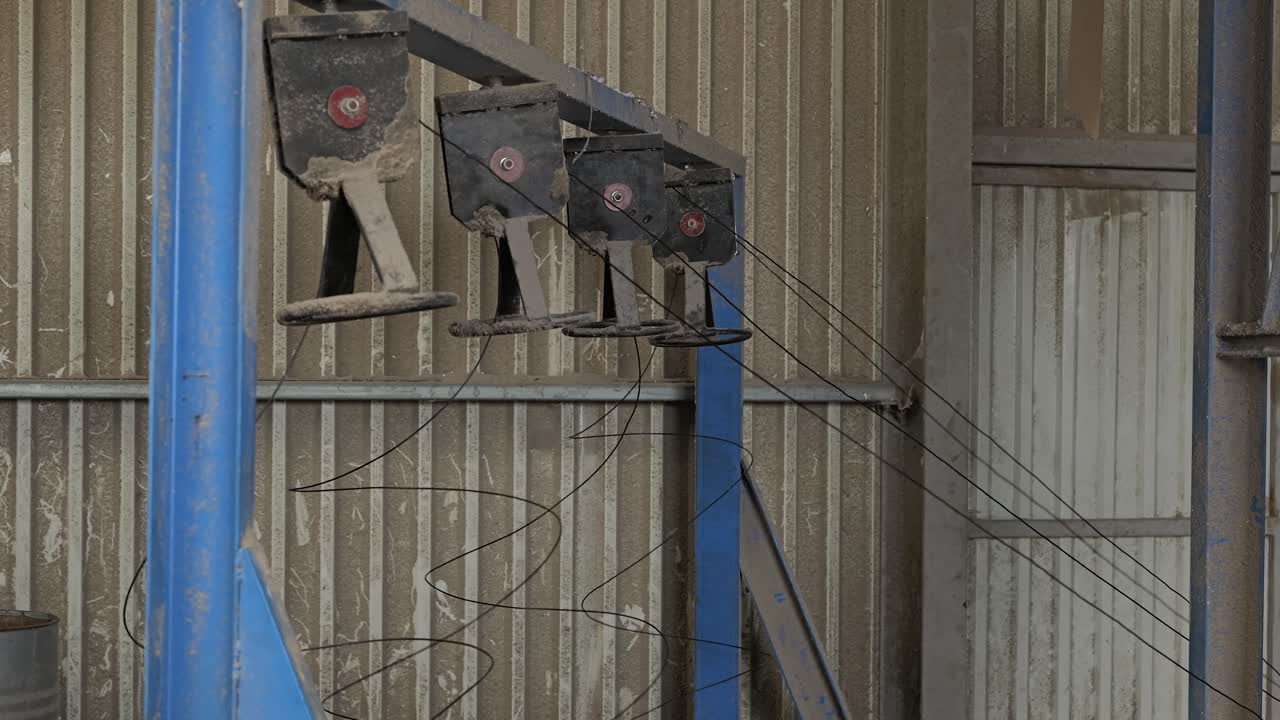 Equipment in recycling plant for paper recycling