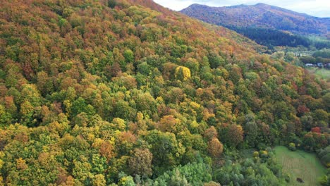 Aerial-Landscape-With-Solina-In-Bieszczady