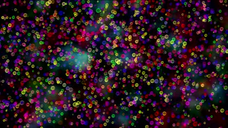 burbuja de color abstracto 4k