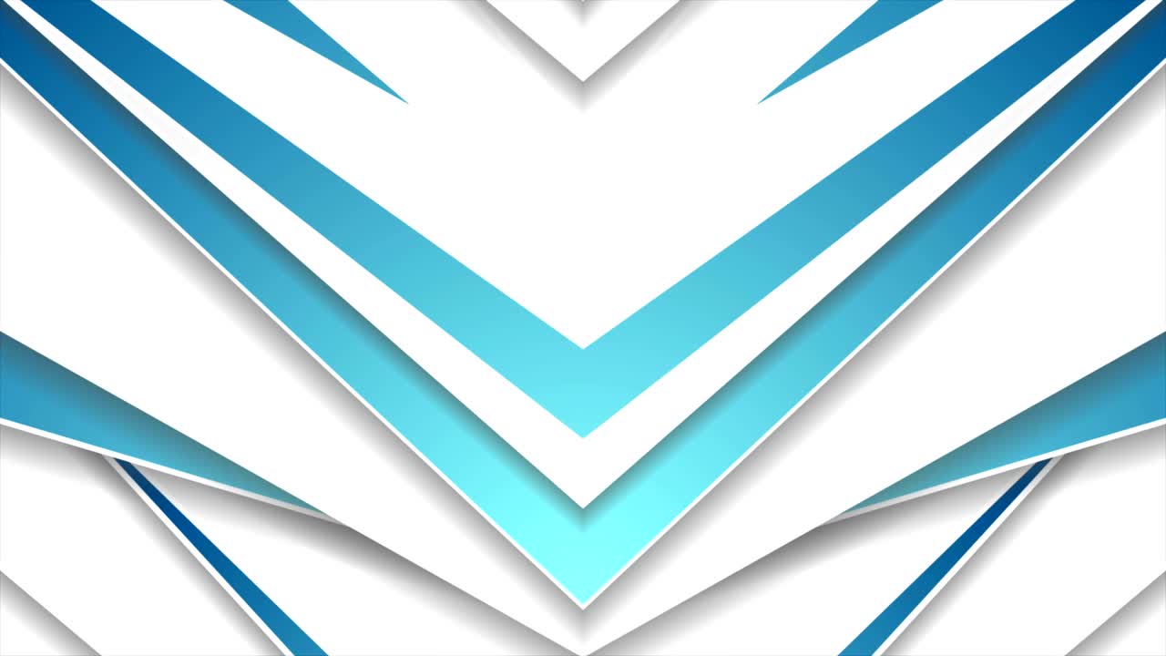 Blue grey abstract arrows technology video animation