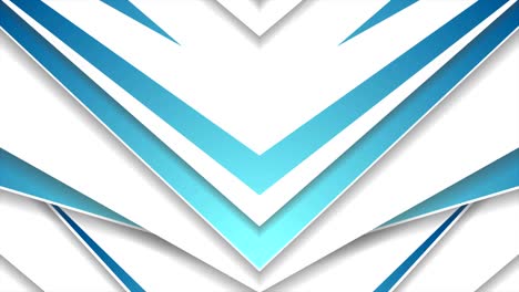 azul gris flechas abstractas tecnología animación de video