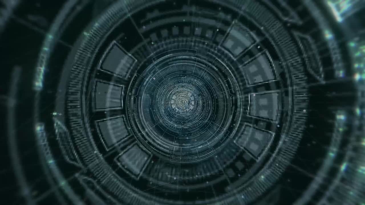 Enchanting CG Tunnel Journey