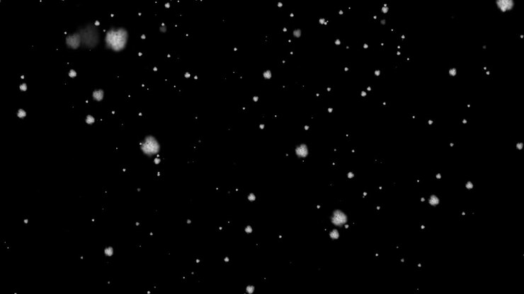 animasi hujan salju ringan