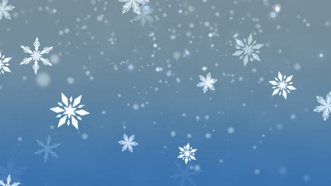 Happy-New-Year-and-Merry-Christmas-with-white-snowflakes-10