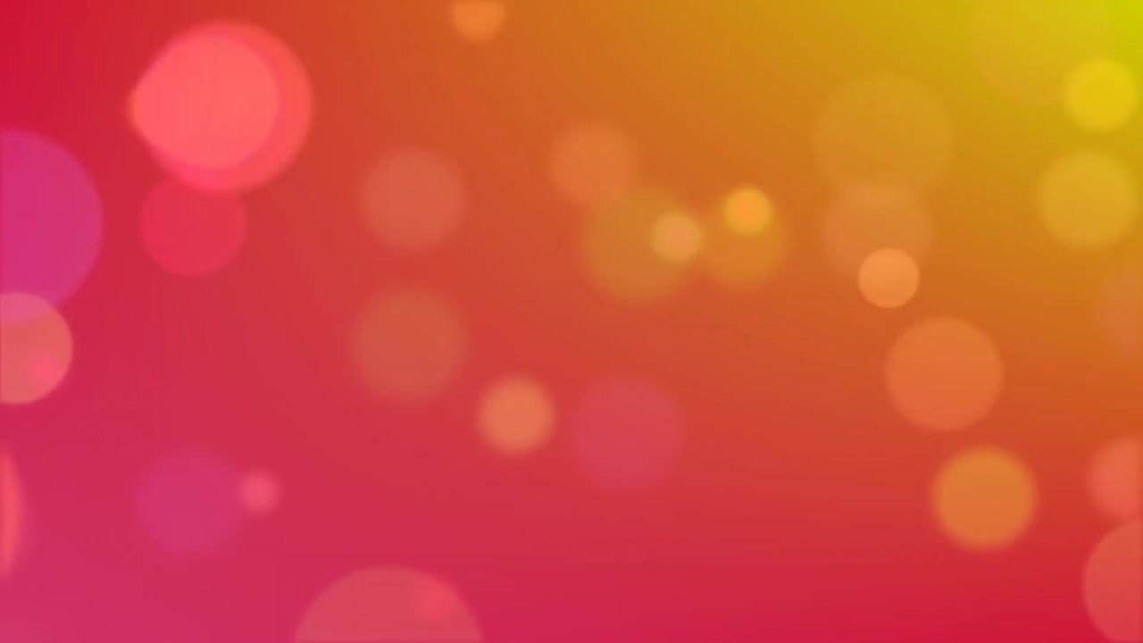 manchas y partículas luminosas flotantes