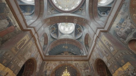 interior of a historical orthodox church