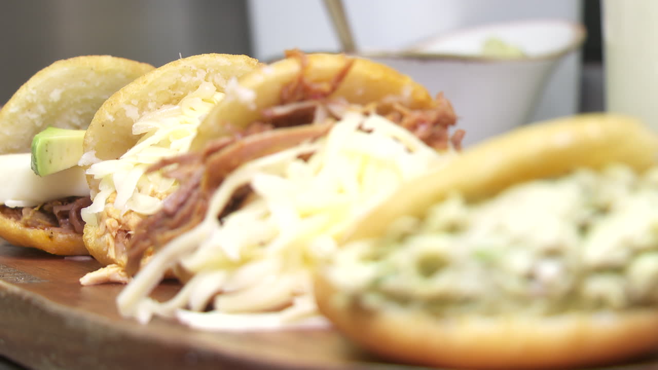 Deliciously Filled Arepas