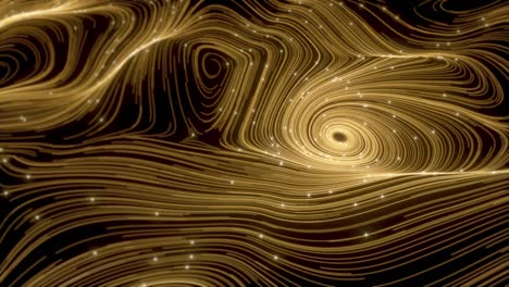 bolas de neón con el polvo del universo con estrellas en una curva ondulante