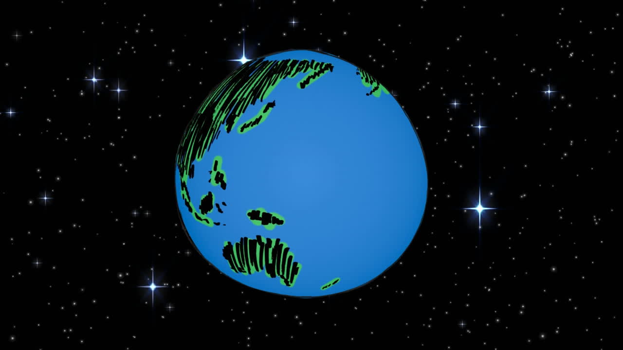 지구는 우주에서 시작됩니다.