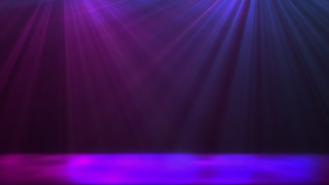 purple and pink stage lights