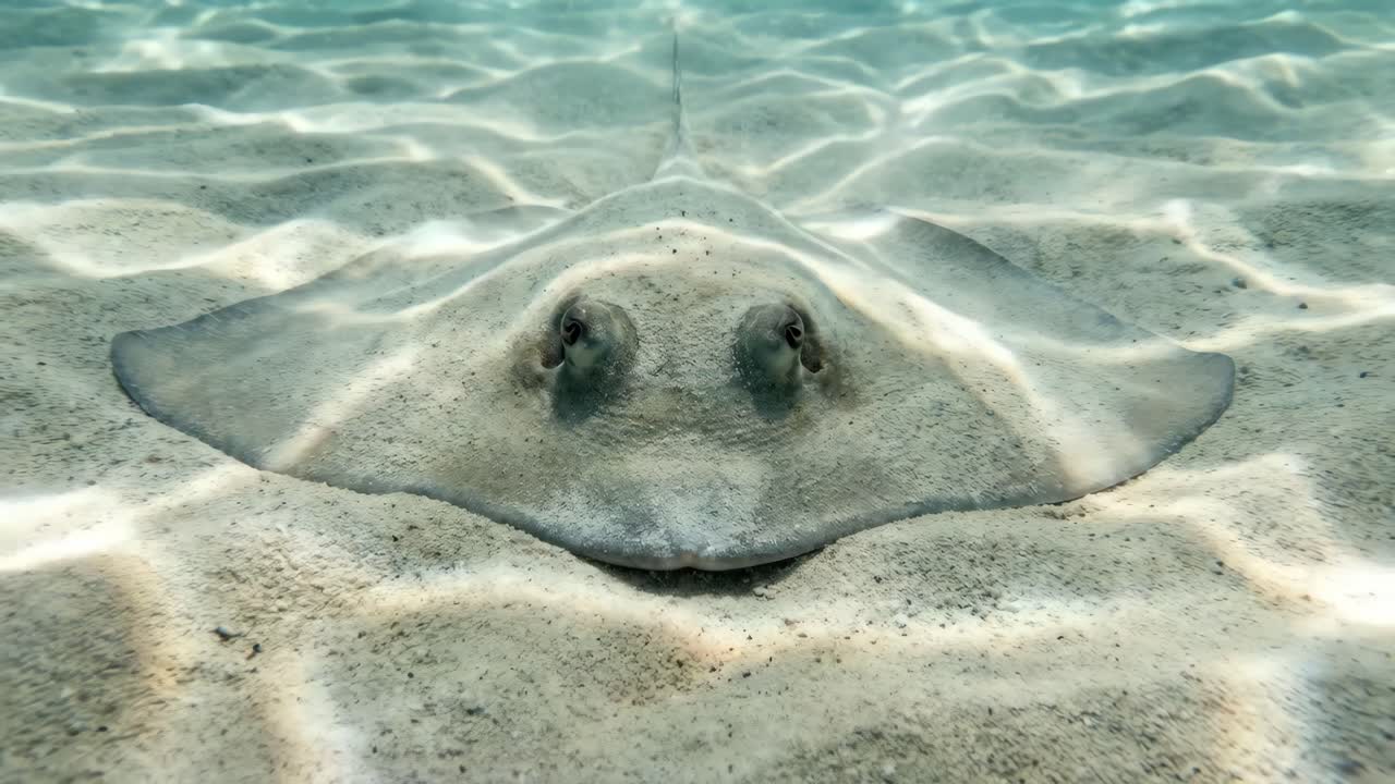 Stingray under vann