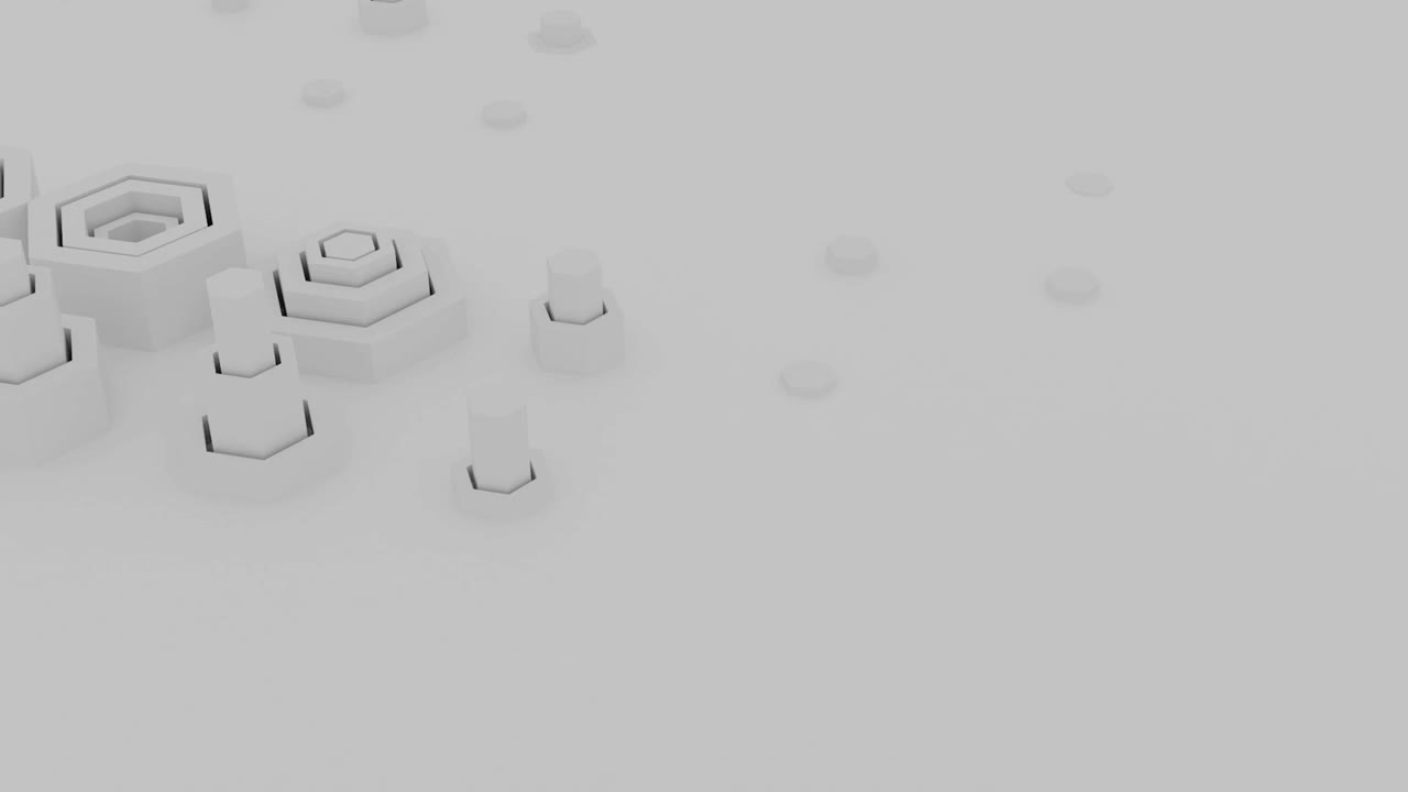 fundo hexagonal geométrico branco abstrato