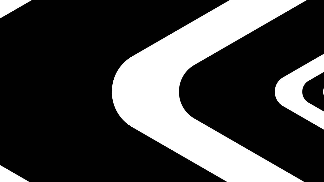 Animazione di transizione dinamica di linee geometriche astratte
