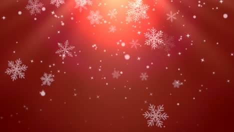 Happy-New-Year-and-Merry-Christmas-with-white-snowflakes-7