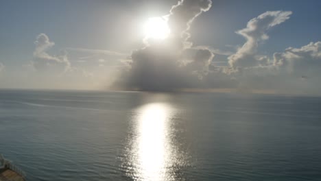 a timelapse of a sunrise