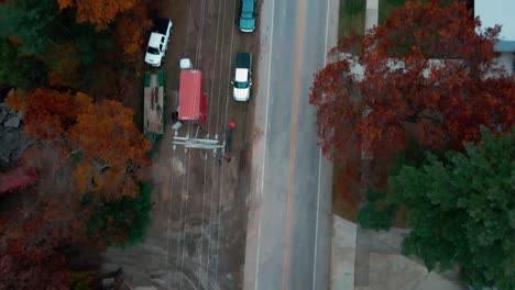 the curve at beachwood and sherman in muskegon