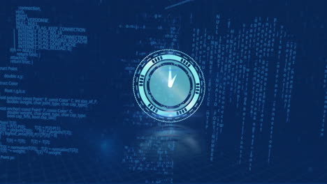clock moving and data processing
