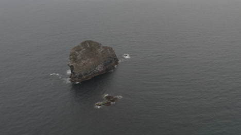 drone shot of rugged south english coast shot in 4k