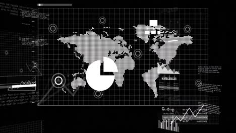 Animación-Del-Mapa-Mundial-Y-Procesamiento-De-Datos.