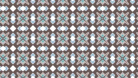 Colorful-Kaleidoscopic-Tiles-Pattern-Animation-In-Black-Grey-Colors