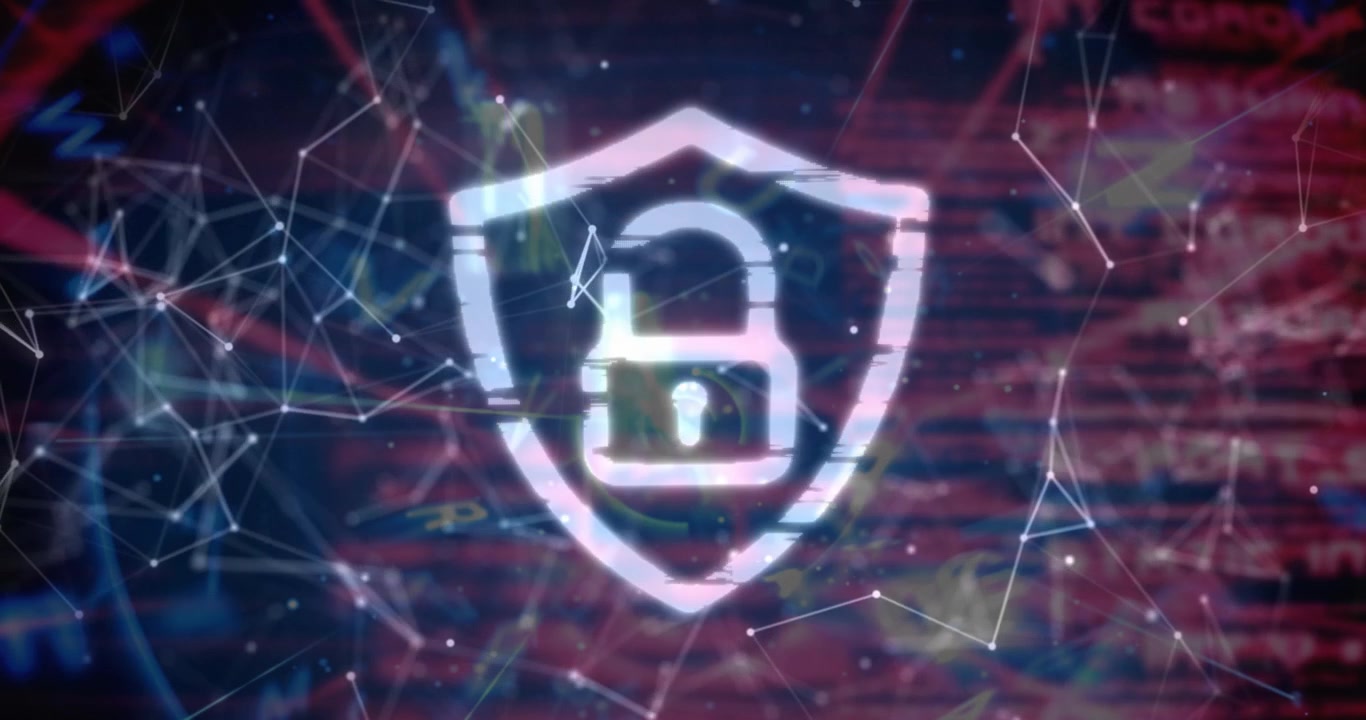 Animazione di una rete di connessioni su cerchi