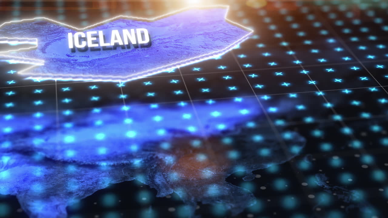 디지털 지도, 국가 위치