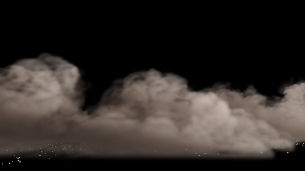 Sfondo con Nuvole di Fumo e Polvere