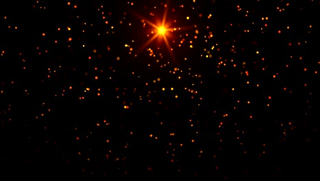fondo de luz solar de absorción de 4k
