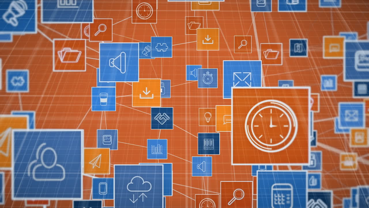 iconos de aplicaciones digitales