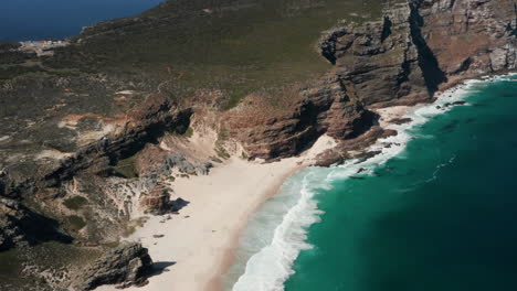 cape point national park and dias beach in cape of good hope, south africa