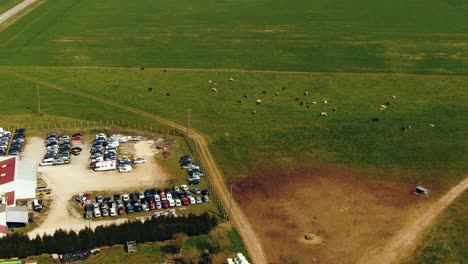 Toma-Aérea-De-La-Tierra-De-Cultivo