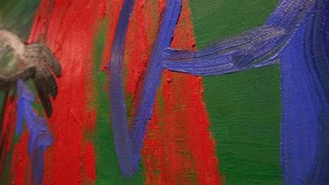 abstract painting detail