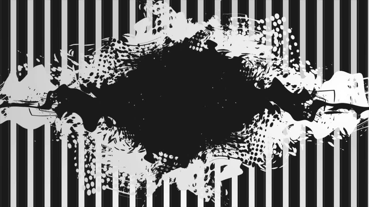 fondo de movimiento de textura de manchas grunge blancas y negras