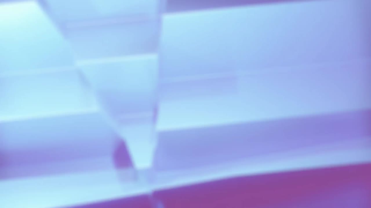 보라색 공간에서 움직이는 보라색 추상 파동의 애니메이션